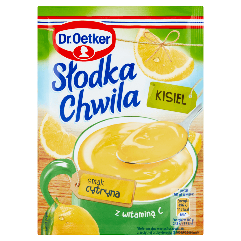 DR. OETKER SŁODKA CHWILA Kisiel cytrynowy 30 g