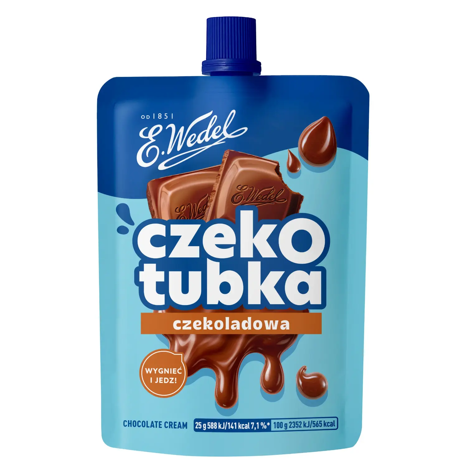 E. WEDEL Czekotubka Krem czekoladowy 50 g