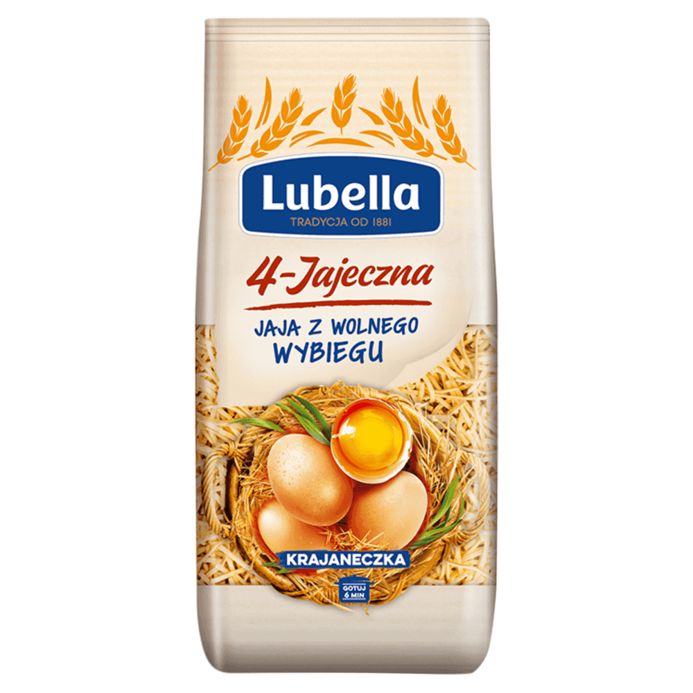 LUBELLA Makaron 4-jajeczny krajaneczka 200 g