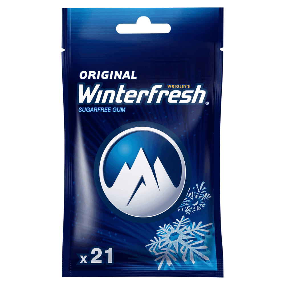 WINTERFRESH Guma do żucia bez cukru 21 drażetek 29 g