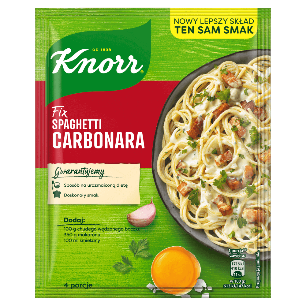 KNORR FIX Spaghetti carbonara 38 g