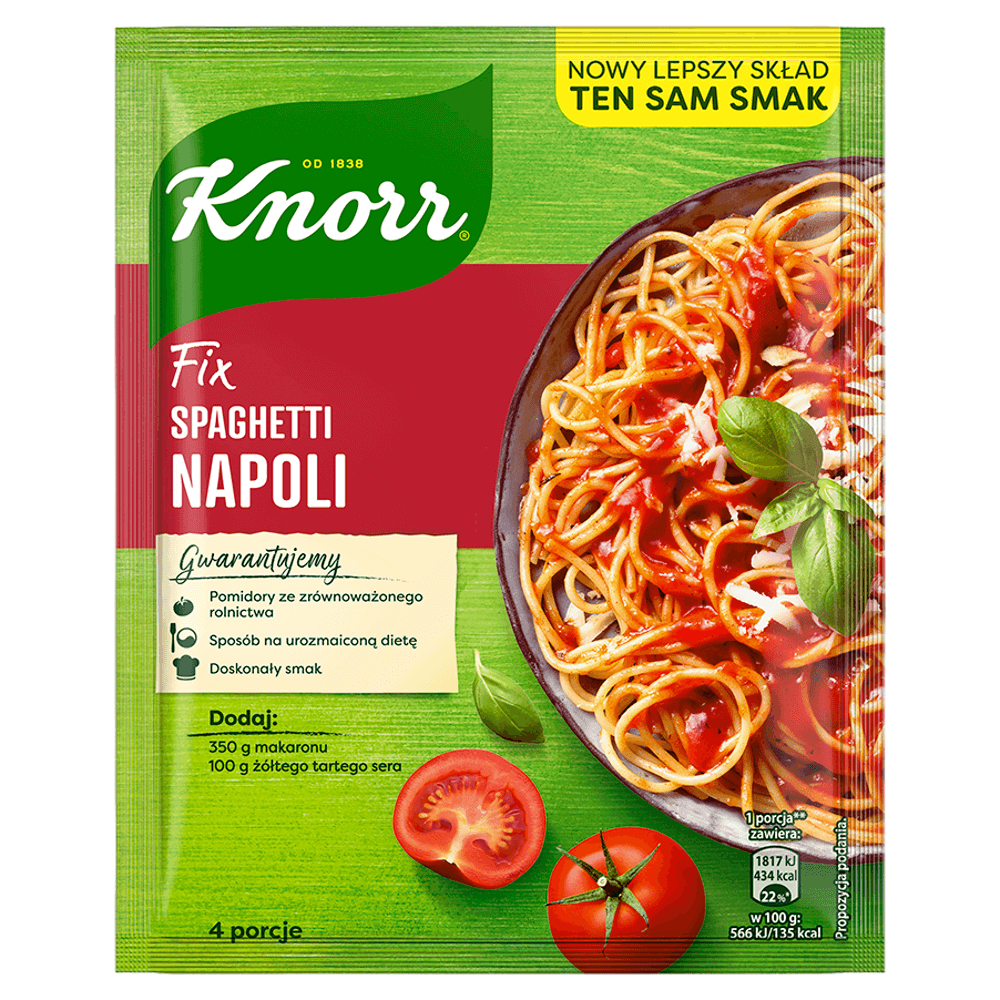 KNORR FIX Spaghetti napoli 45 g