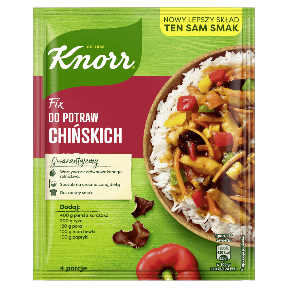 KNORR FIX Do potraw chińskich 37 g