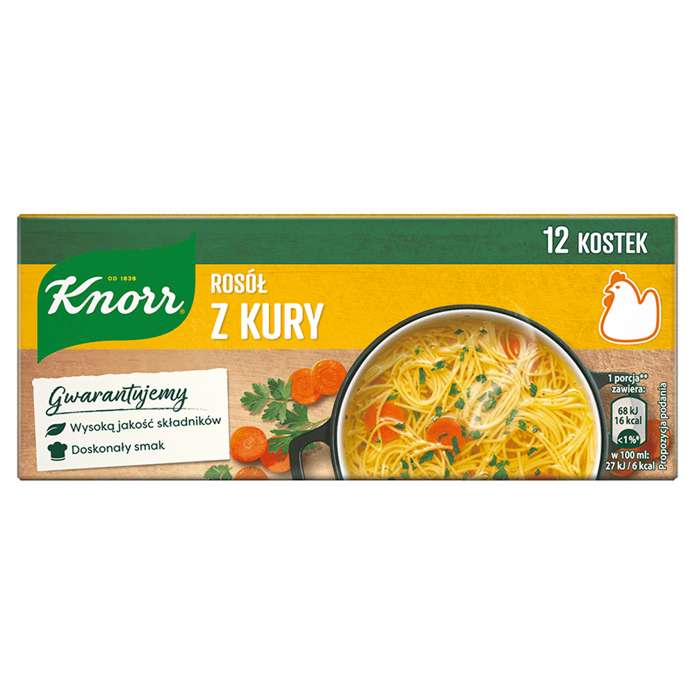 KNORR Bulion z kury 12 kostek 120 g