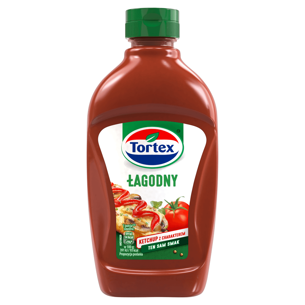 TORTEX Ketchup łagodny 470 g