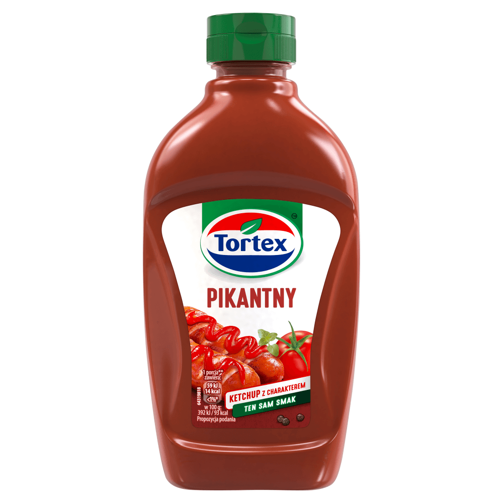 TORTEX Ketchup pikantny 470 g