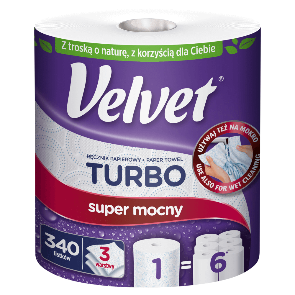 VELVET Ręcznik papierowy Turbo 1 szt.