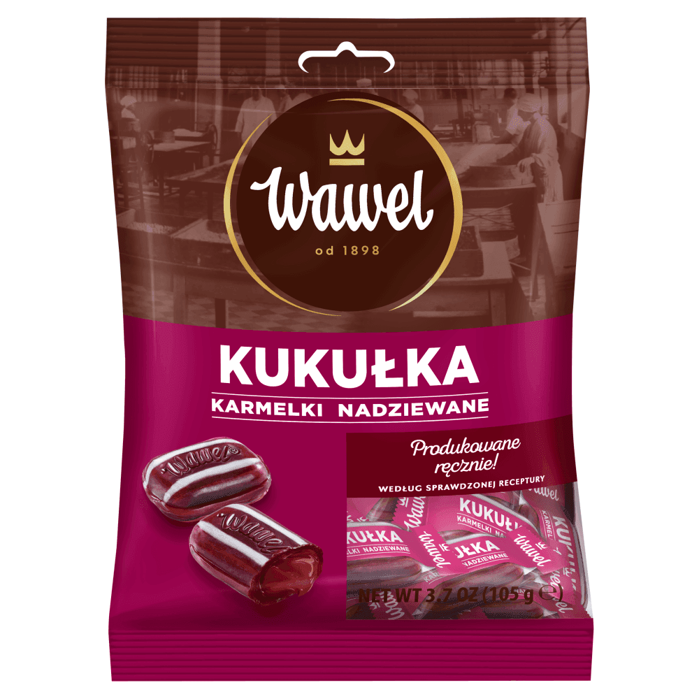 WAWEL Kukułka karmelki nadziewane 105 g
