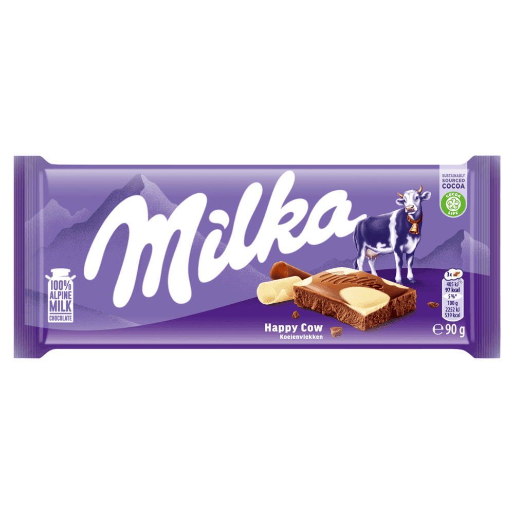 MILKA Czekolada mleczna Happy Cow 90 g