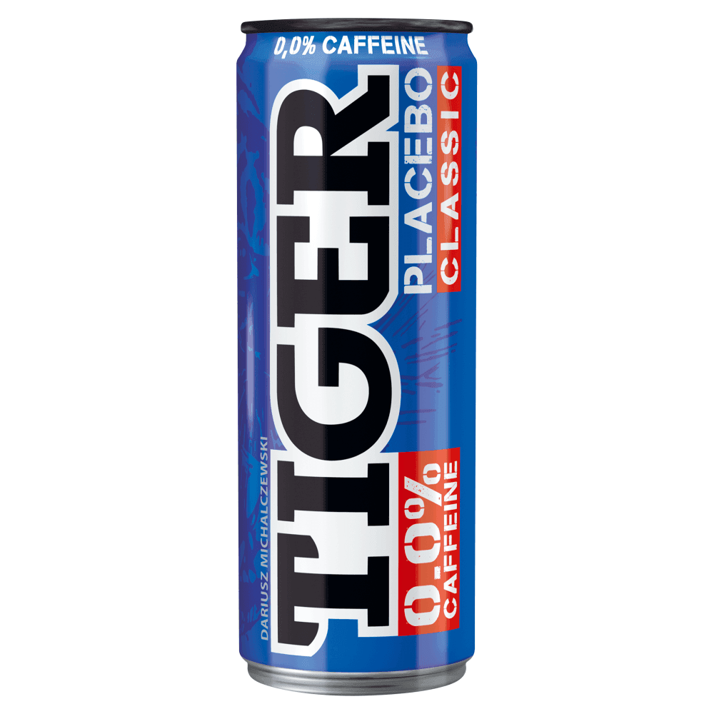 TIGER PLACEBO Napój gazowany energetyzujący bez kofeiny Classsic 250 ml