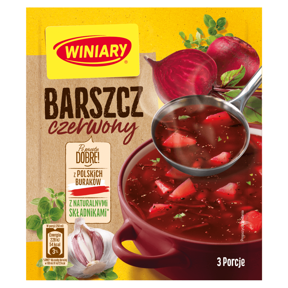 WINIARY Barszcz czerwony 49 g
