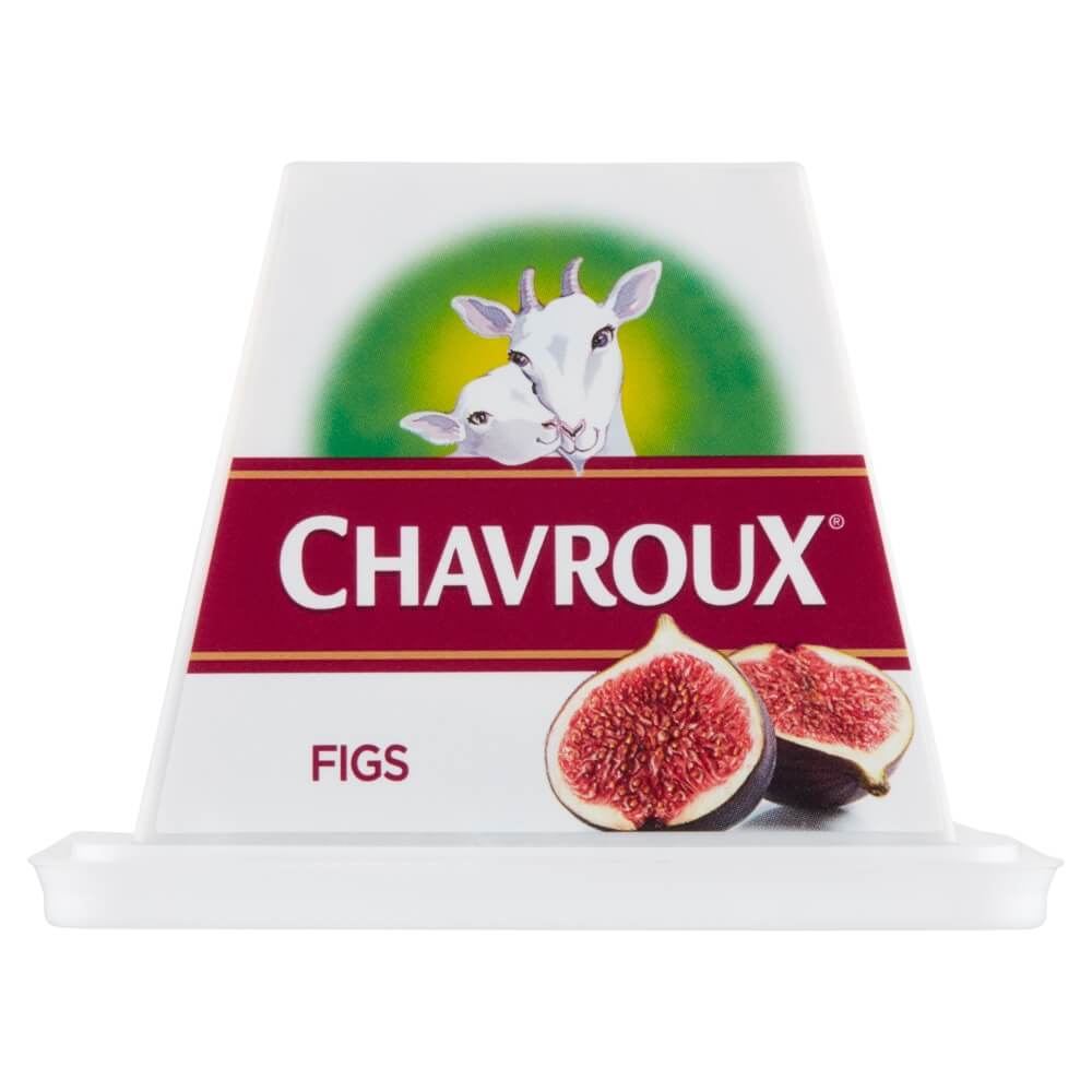 CHAVROUX Serek twarogowy kozi z figami 150 g