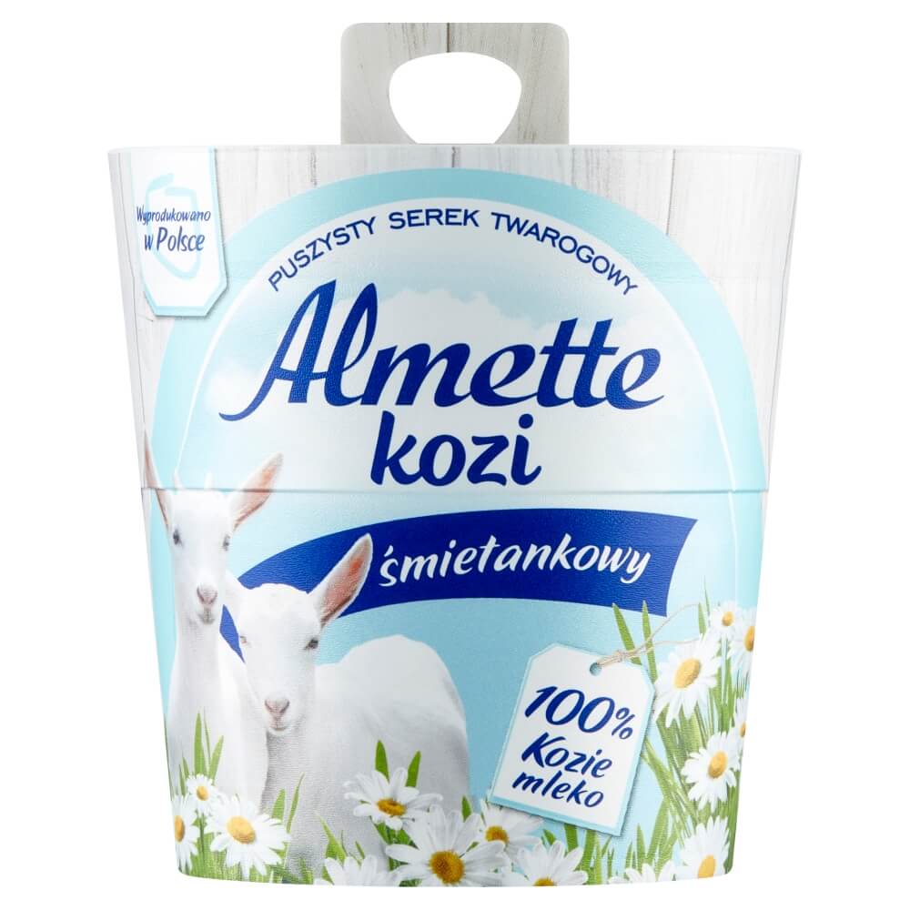 ALMETTE KOZI Serek twarogowy kozi śmietankowy 135 g
