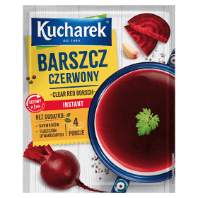 KUCHAREK Zupa błyskawiczna barszcz czerwony 48 g