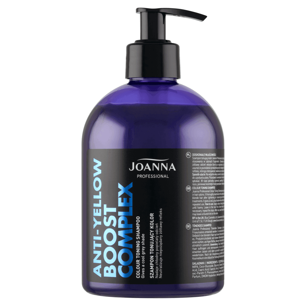 JOANNA PROFESSIONAL Szampon tonujący kolor ani-yellow 500 g