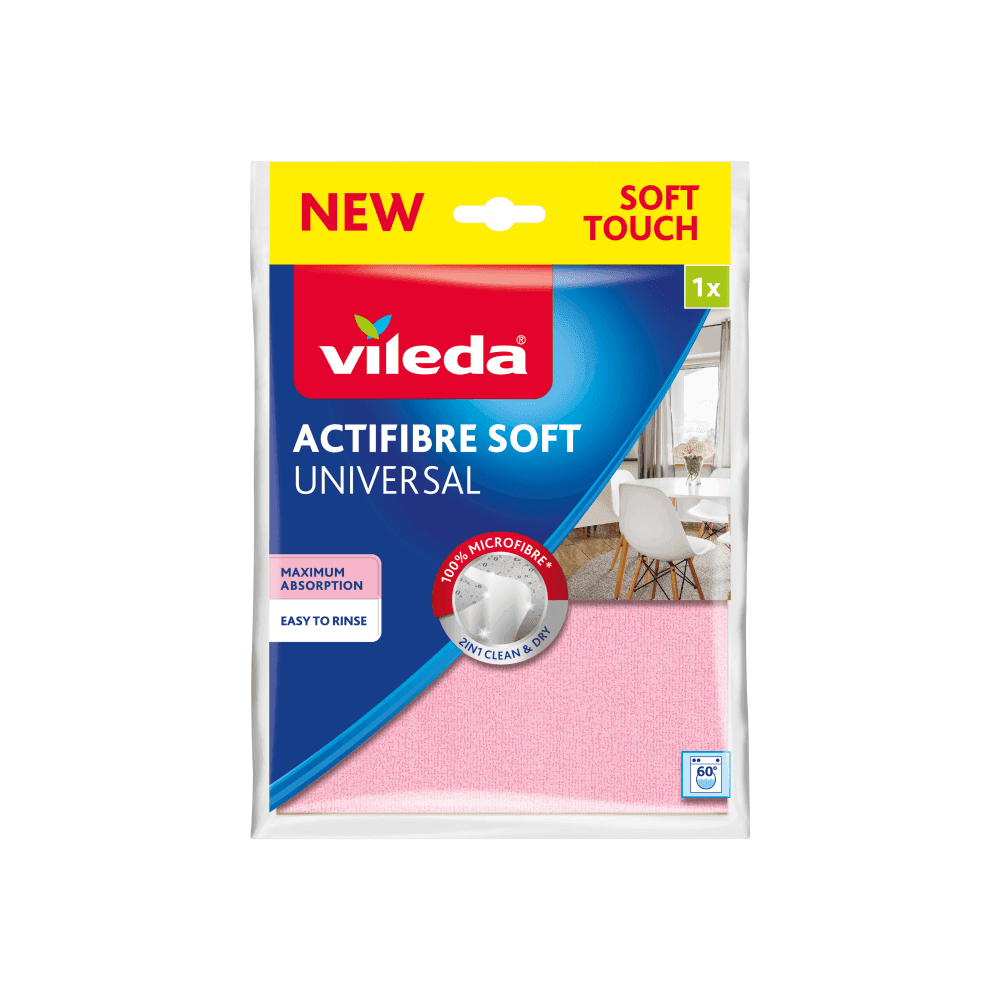 VILEDA Ściereczka okienna Actifibre Soft Universal 1 szt.