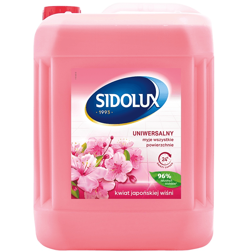 SIDOLUX Płyn do mycia uniwersalny Kwiat Japońskiej Wiśni 5000 ml