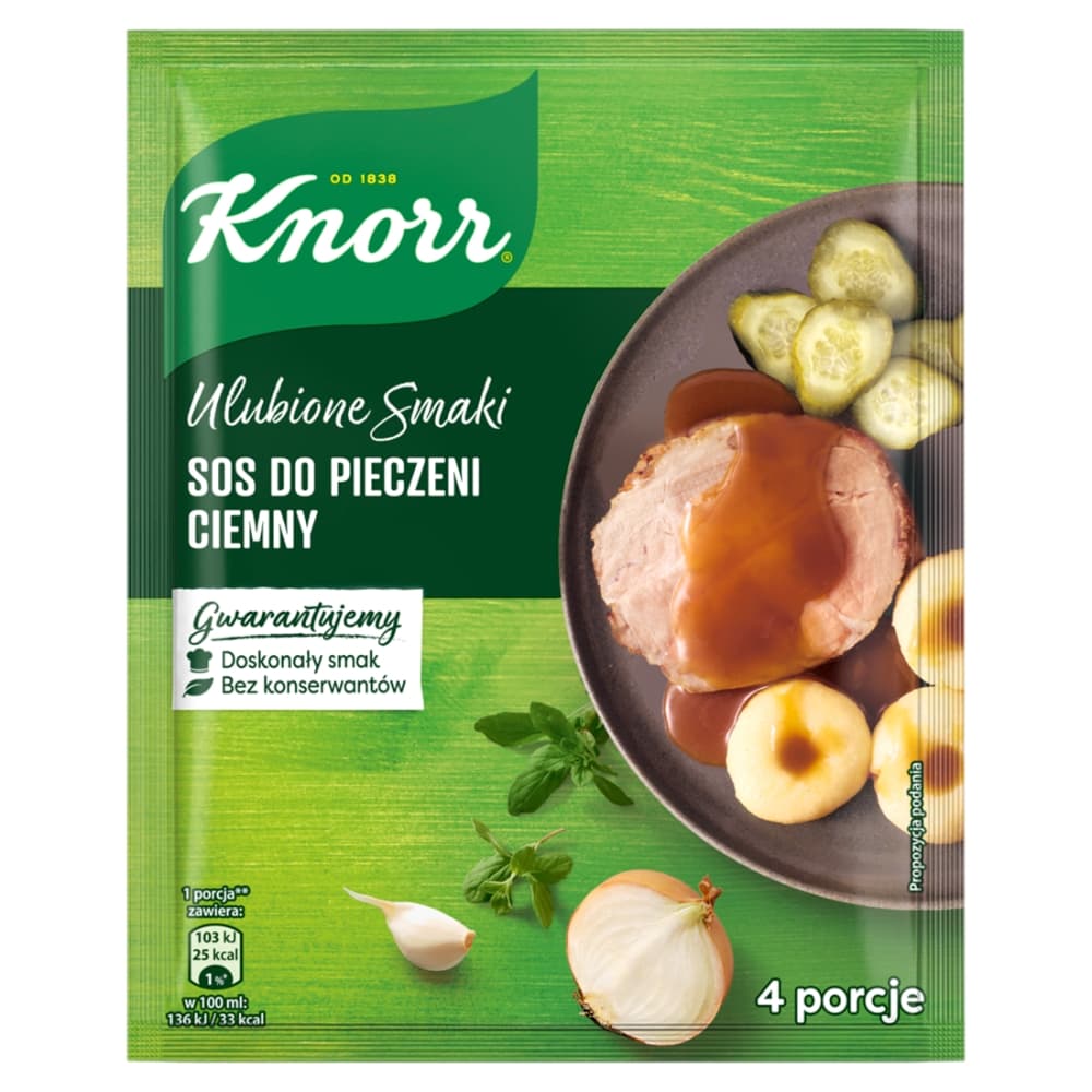 KNORR Sos do pieczeni ciemny 29 g