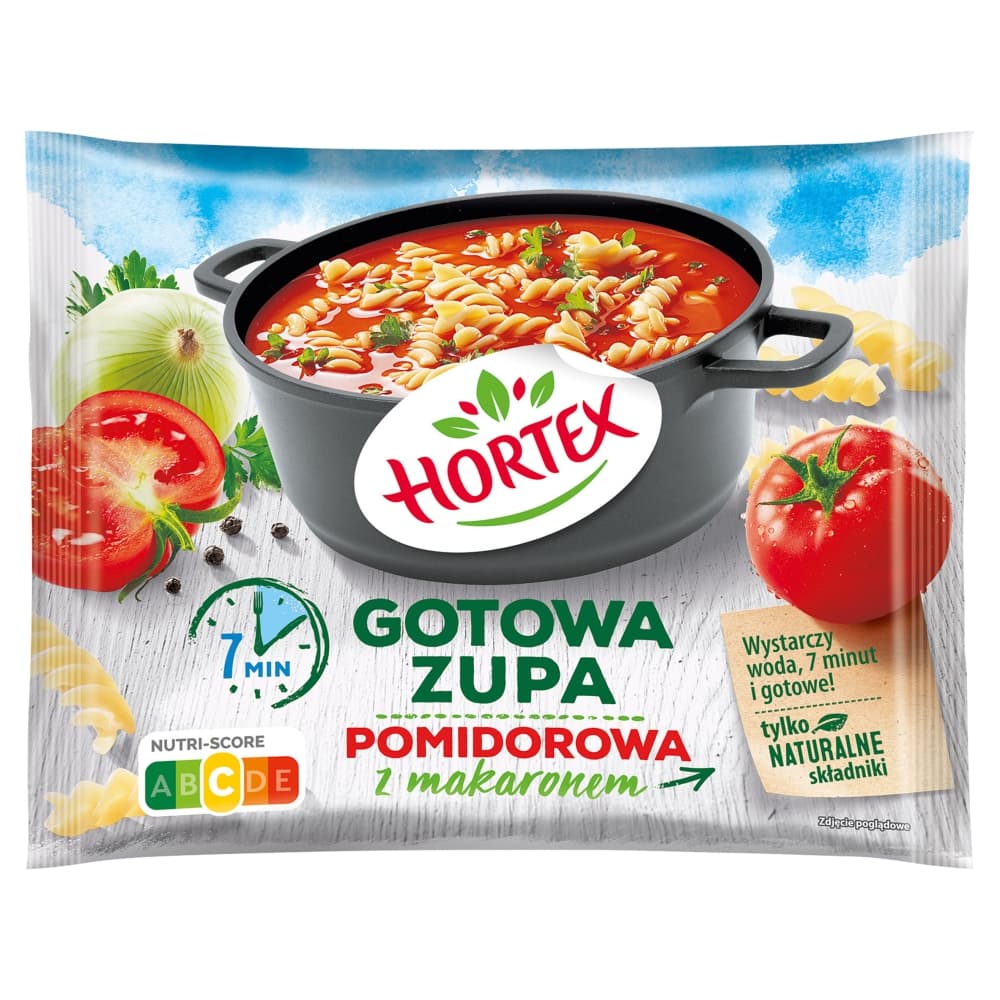 HORTEX GOTOWA ZUPA Pomidorowa z makaronem mrożona 350 g