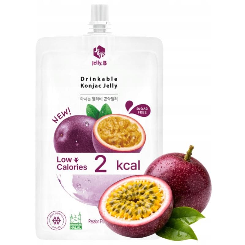 JELLY.B Galaretka konjac marakuja roślinno-owocowa 150ml
