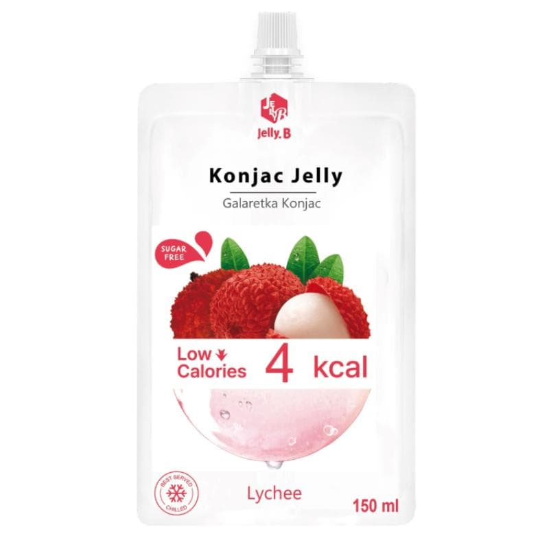 JELLY.B Galaretka konjac liczi roślinno-owocowa 150ml