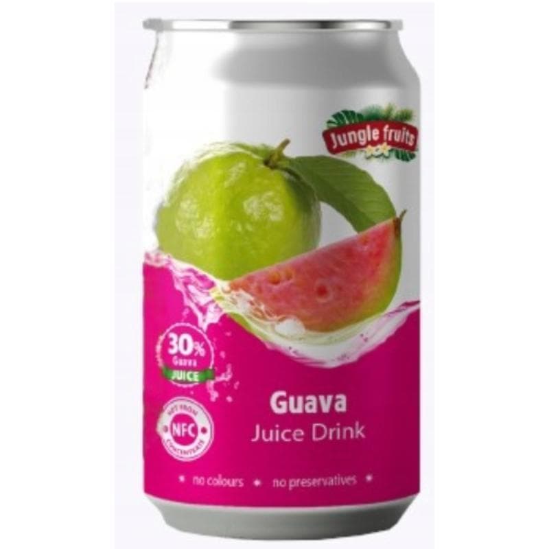 JUNGLE FRUITS Napój z sokiem z guawy 330ml