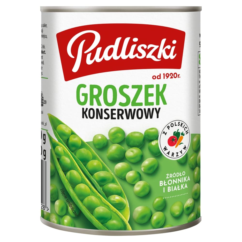 PUDLISZKI Groszek konserwowy 400 g