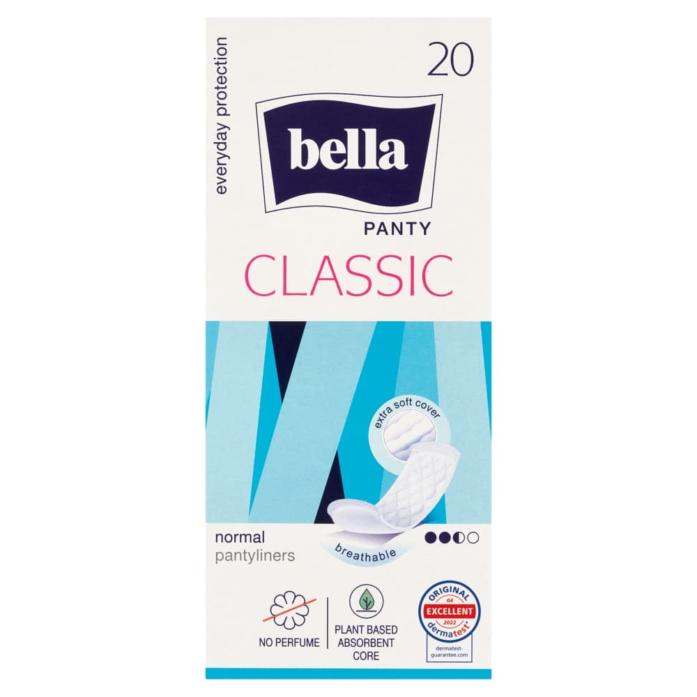 BELLA PANTY CLASSIC Wkładki higieniczne normal 20 szt.
