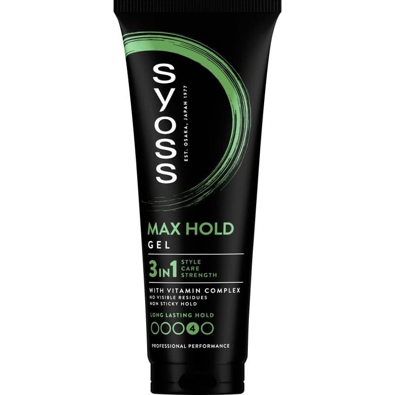 SYOSS MAX HOLD GEL Żel do włosów megamocny 250 ml