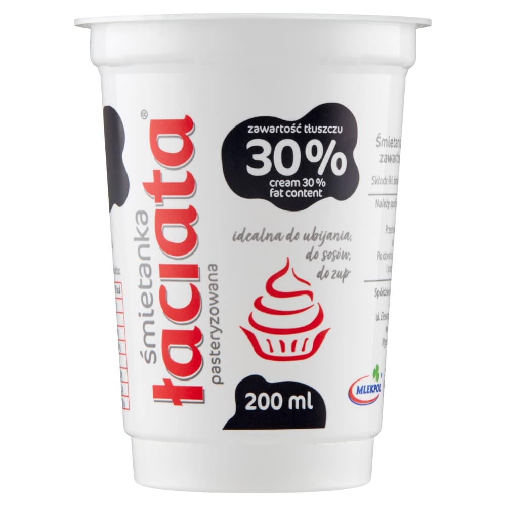ŁACIATE Śmietanka 30% 200 ml
