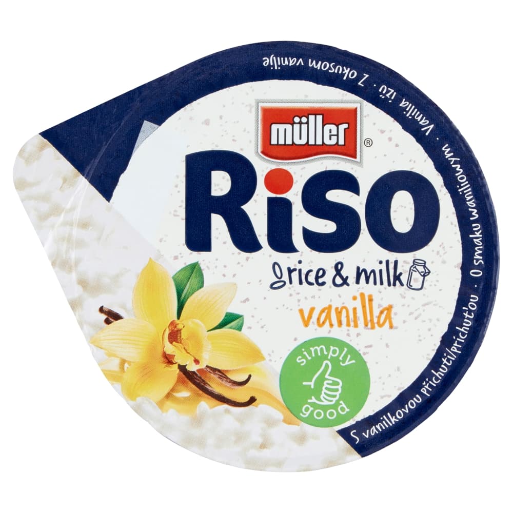 MULLER RISO Deser mleczno-ryżowy z sosem waniliowym 200 g