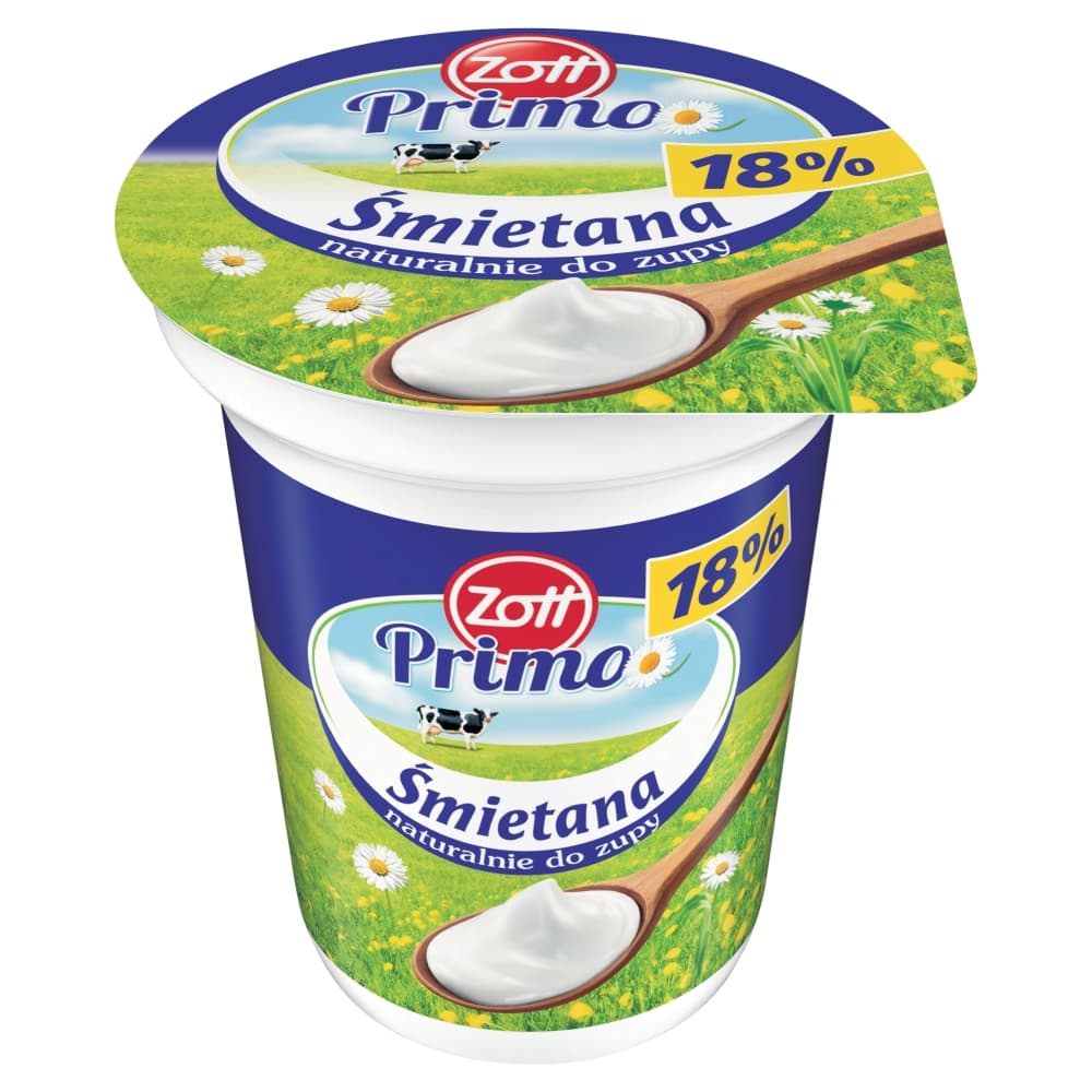 ZOTT PRIMO Śmietana 18% 330 ml
