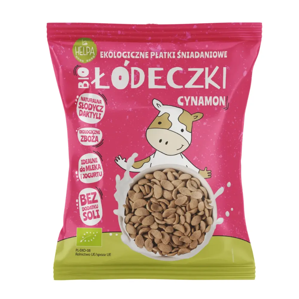 HELPA Łódeczki cynamon BIO 260 g
