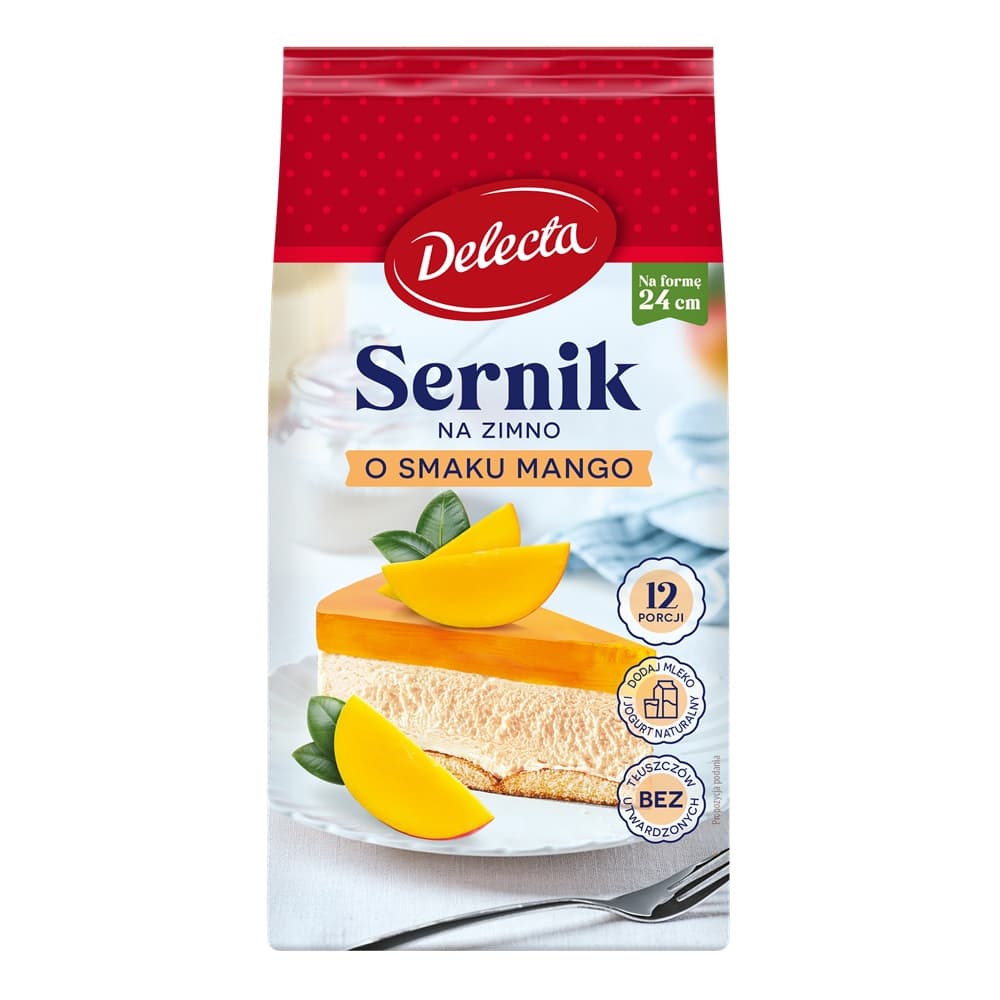 DELECTA Sernik na zimno o smaku mango 154 g