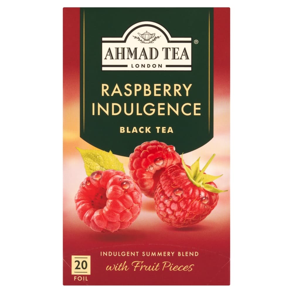 AHMAD TEA Herbata czarna o smaku malinowym 20 torebek 40 g