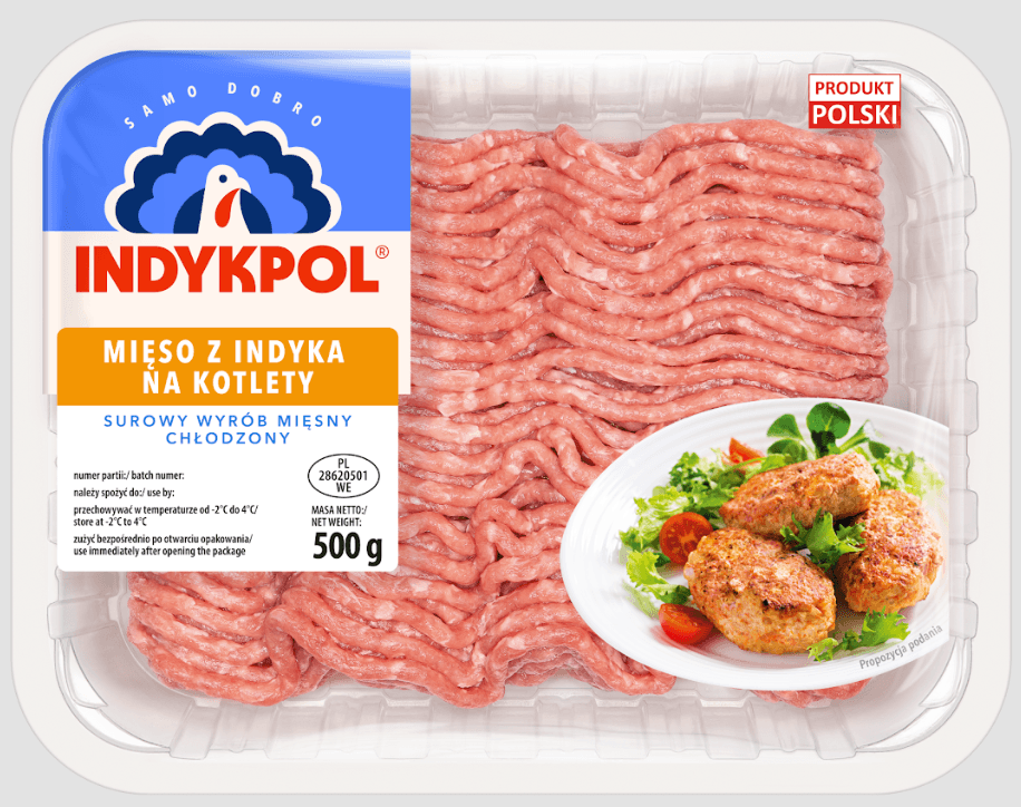 INDYKPOL Mięso z indyka na kotlety 500 g