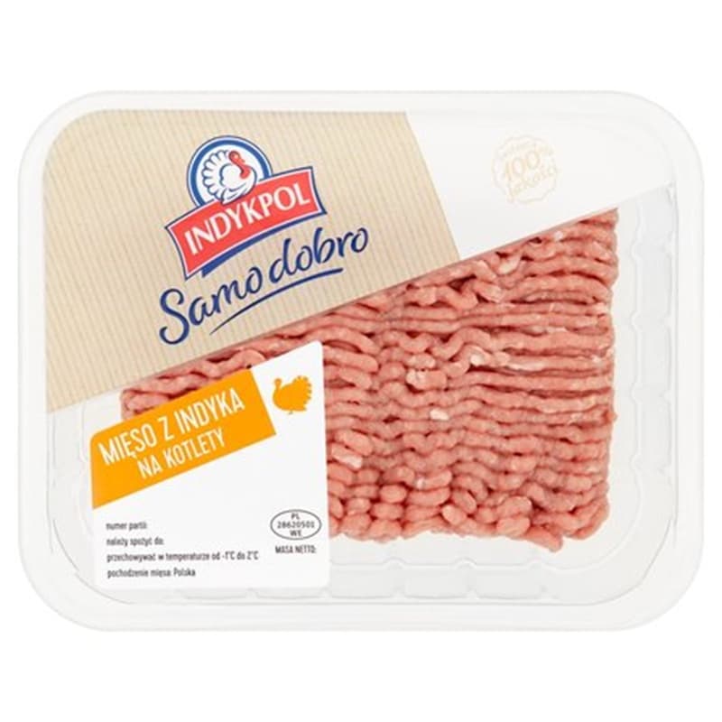 INDYKPOL Mięso z indyka na kotlety 500 g