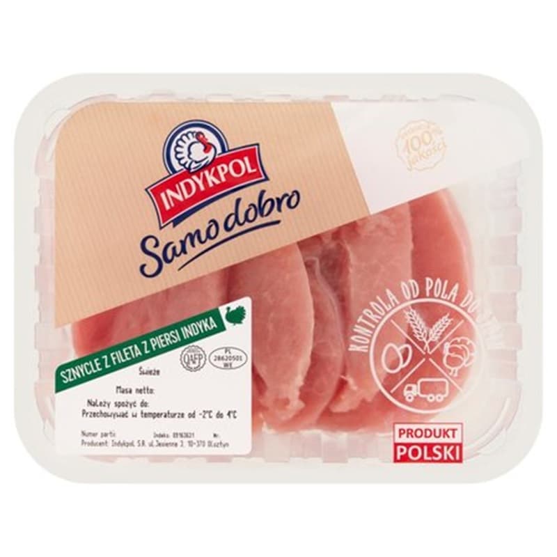 INDYKPOL Sznycle z indyka 360 g