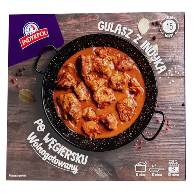 INDYKPOL Gulasz z indyka po więgiersku 400 g