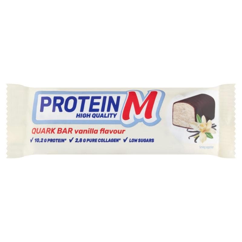 PROTEIN M Batonik z masy twarogowej o smaku waniliowym z kolagenem 40 g