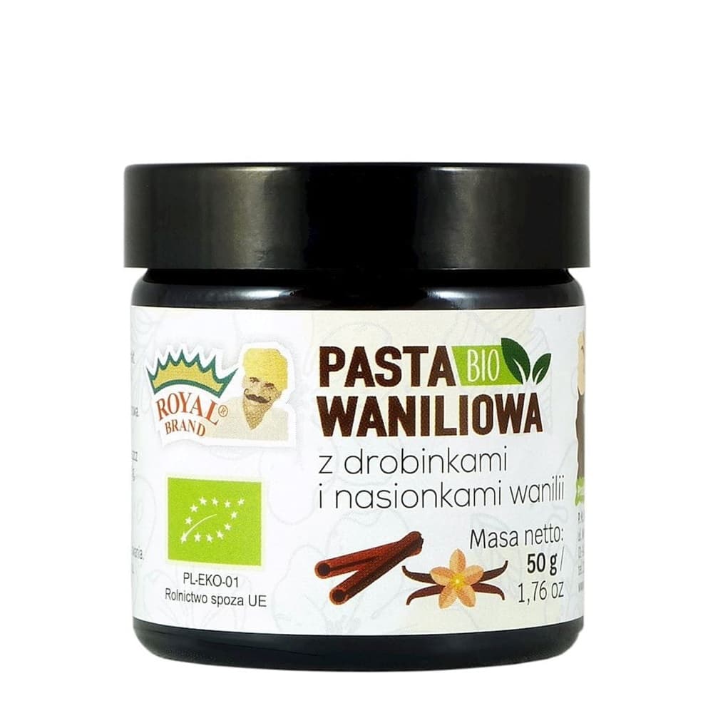 ROYAL BRAND Pasta waniliowa BIO 50 g