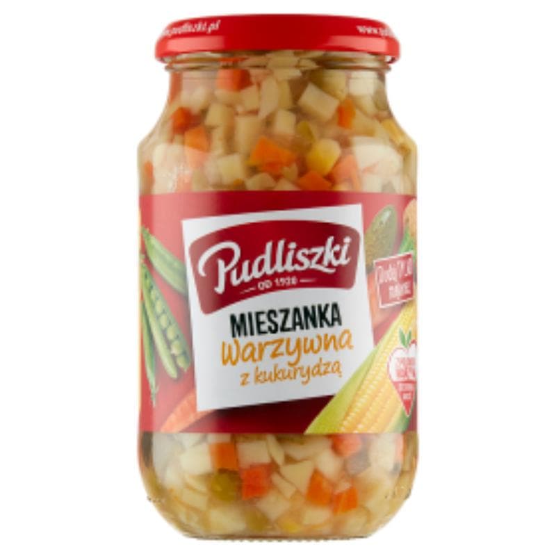 PUDLISZKI Mieszanka warzywna z kukurydzą 450 g