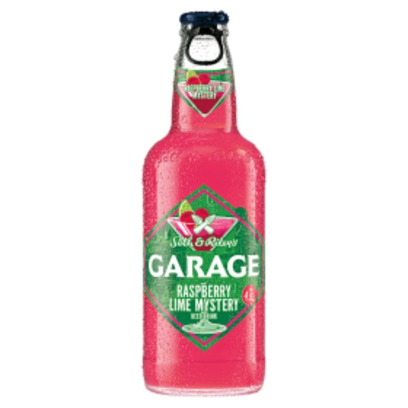 GARAGE Mix piwa i napoju o smaku maliny i limonki 400 ml