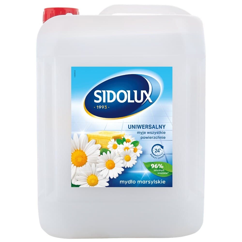 SIDOLUX Płyn do mycia uniwersalny Mydło Marsylskie 5000 ml