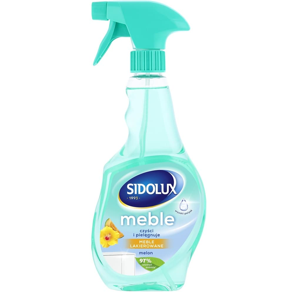 SIDOLUX M Środek do czyszczenia mebli lakierowanych na wysoki połysk 500 ml