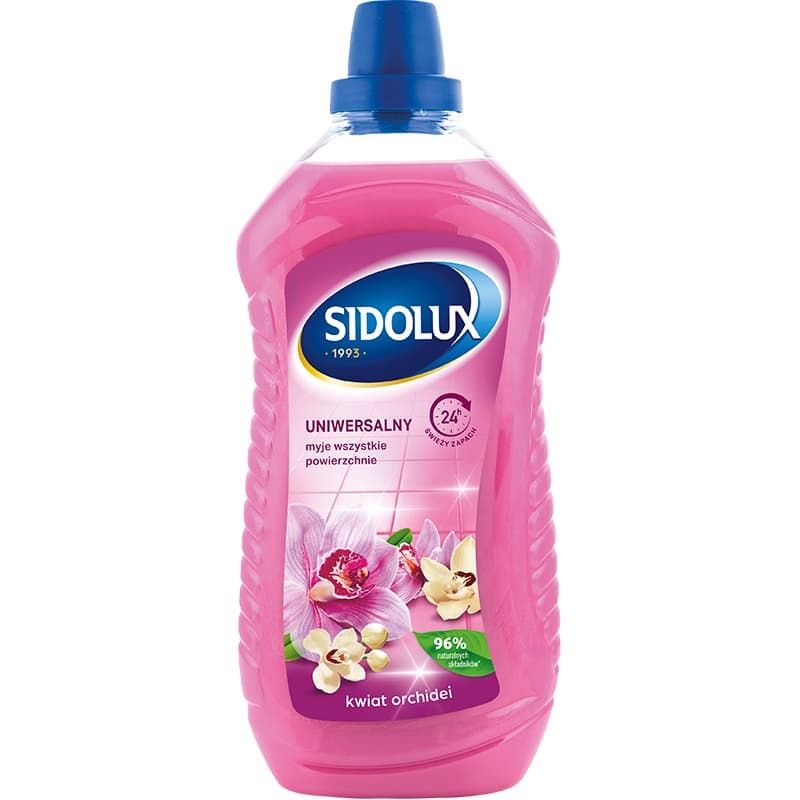 SIDOLUX Płyn do mycia uniwersalny Kwiat Orchidei 1000 ml