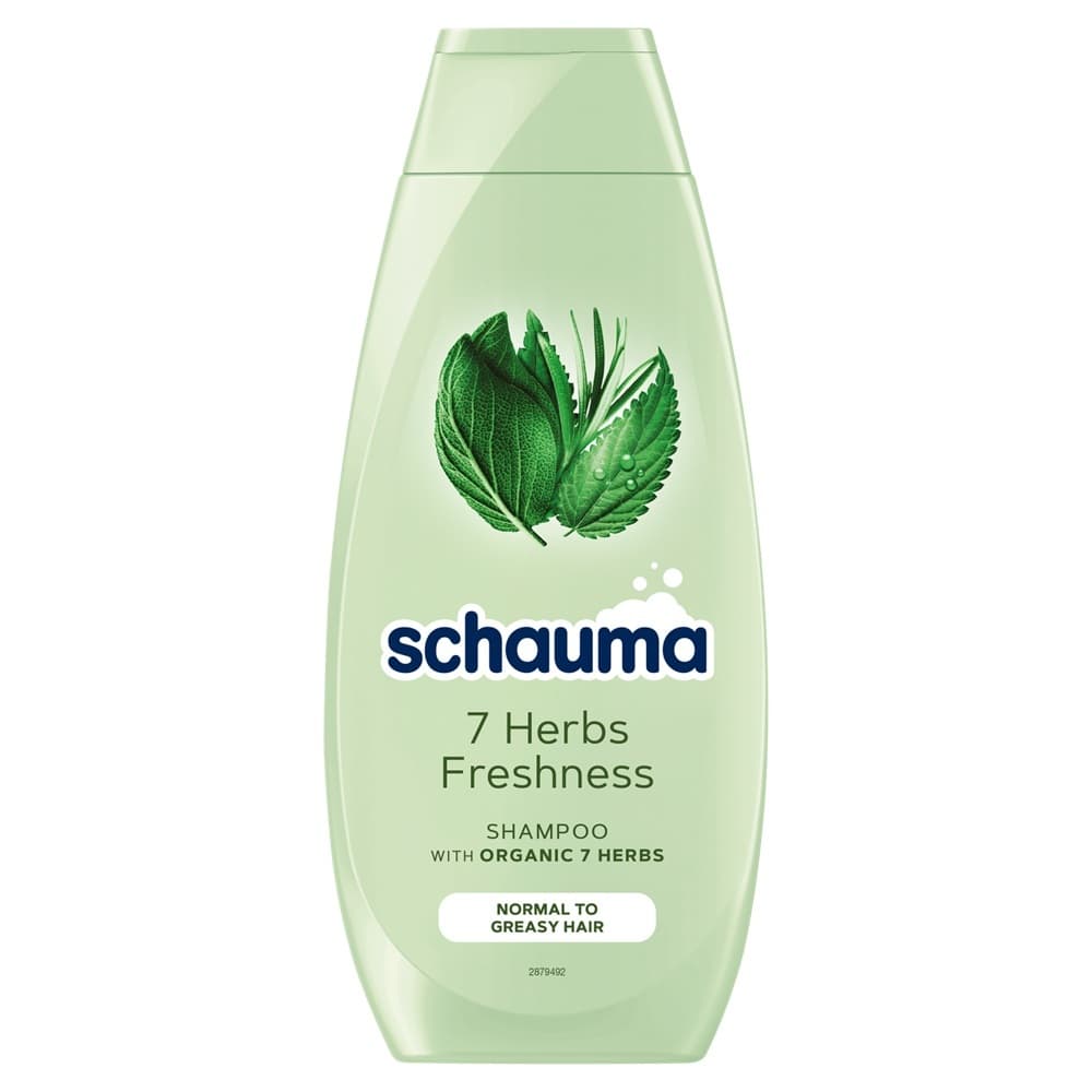 SCHAUMA Szampon do włosów przetłuszczających się i normalnych 7 Herbs Freshness 400 ml