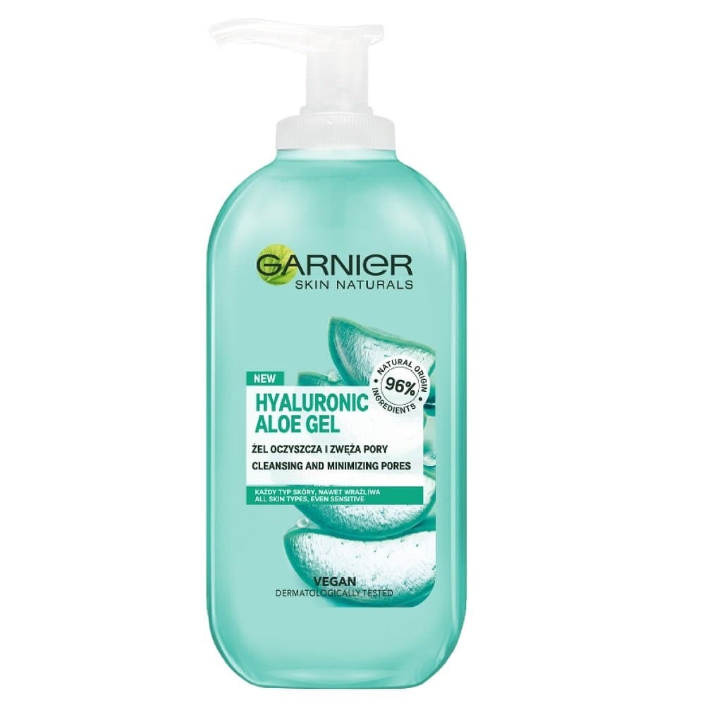 GARNIER Żel oczyszczający do każdego typu skóry Aloe 200 ml