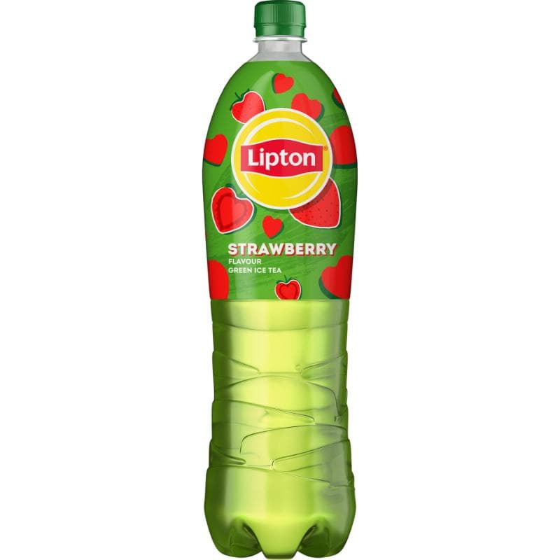 LIPTON ICE TEA Zielona herbata o smaku truskawkowym 1500 ml