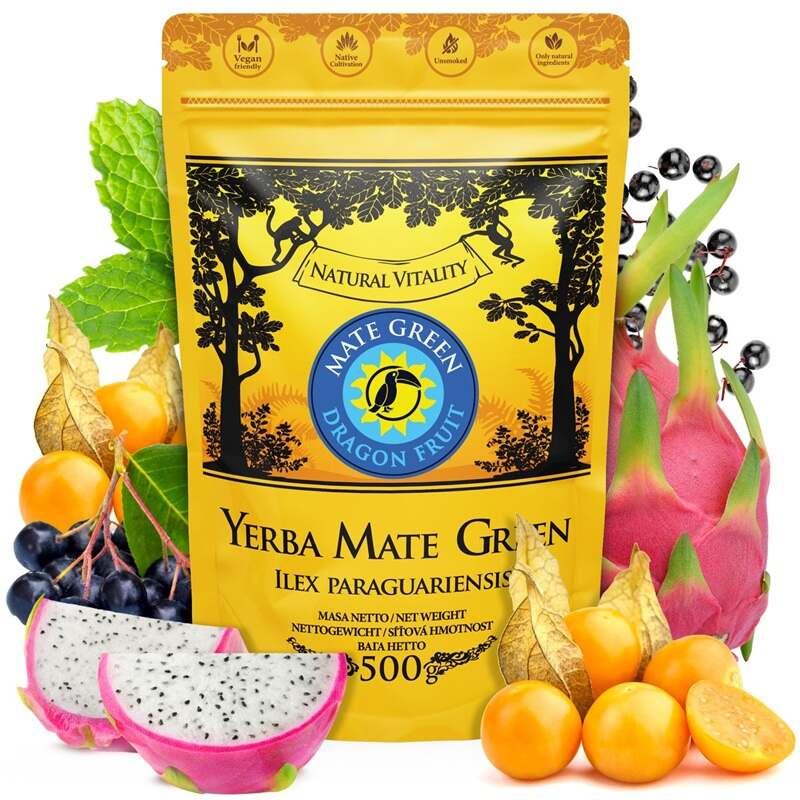 MATE GREEN Yerba mate Dragon Fruit 500 g